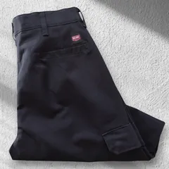 ■古着 RED KAP レッドキャップ PT88BK0 カーゴパンツ チノ 黒 実寸W32L30【D1586】