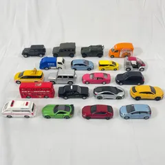 【20点セット】トミカ アルファード ランボルギーニ ベンツ BMW Jeep フィット 救急車 タクシー バス 自動車