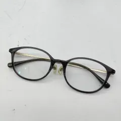 JINS オーバル型メガネ ブラック　度あり