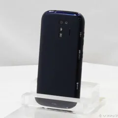 中古品〕 らくらくスマートフォン 32GB ネイビー F-42A docomoロック