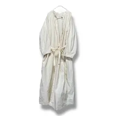 TODAYFUL トゥデイフル ヴィンテージサージカルガウン 長袖 上着 羽織り 参考価格15400円 コットン100% ガウンコート レディース サイズ36 アイボリー 秋 ゴーゴー古着セントラルパーク名古屋店7No.久北K764