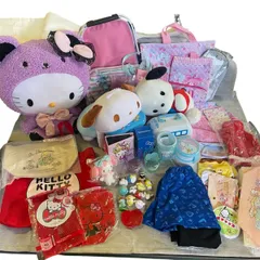 【超お得！約40点以上】サンリオ グッズまとめ ハローキティ マイメロ クロミ シナモロール ポチャッコ ぬいぐるみ バッグ 雑貨 u520