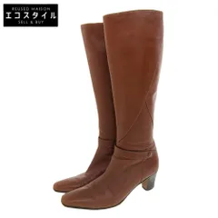 【TANINO CRISCHI・ロングブーツ】キャメル35.5（22.5） 2025年最新】TANINO CRISCI ブーツの人気アイテム - メルカリ