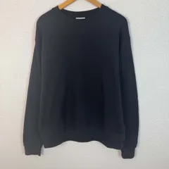 Champion チャンピオン スウェット 無地 袖ロゴ ブラック Lサイズ メンズ 古着 ストリート アメカジ