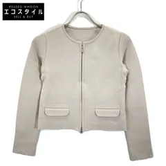 美品＊フォクシー FOXEY エコレザージャケット 大きいサイズ42 ベージュ 楽天市場】foxey ジャケットの通販