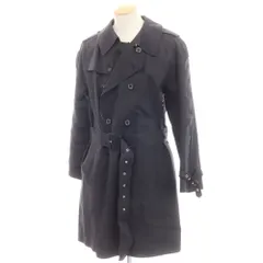 【中古】マッキントッシュ Mackintosh ゴム引きコットン トレンチコート ブラック【サイズ42】【メンズ】のサムネイル