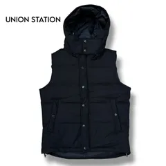 ◻︎【UNION STATION 】フード付き2WAYダウンベスト