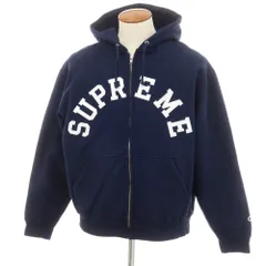 2025年最新】supreme ジップパーカー ネイビーの人気アイテム - メルカリ