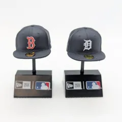 ニューエラ MLB 59FIFTY ガチャガチャ フィギュア 野球 タイガース レッドソックス 2点まとめ売り