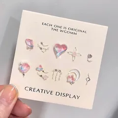 匿名配送⭐︎ネイルパーツ　セット　天体　ハート　星　ハンドメイド　デコ