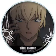 【中古】バッジ・ビンズ 安室透 「名探偵コナン 隻眼の残像 劇場版28場面写トレーディングカバー付き缶バッジvol.2」