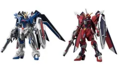 【新品】【2体セット】HG 機動戦士ガンダムSEED FREEDOM イモータルジャスティスガンダム 1/144 プラモデル + HG ライジングフリーダムガンダム
