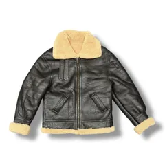 国内正規 CELINE 20AW Shearling Bomber Jacket シアリングボンバージャケット レザージャケット セリーヌ 2E451720G 48 88363A4のサムネイル