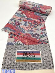 小紋 桜 ちりめん 全体柄 反物 正絹 O042 - メルカリ