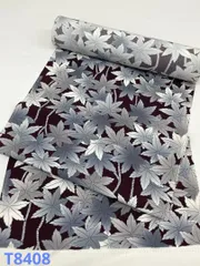 小紋 全体柄 楓 正絹 反物 - メルカリ