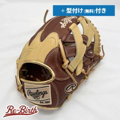 ☆未使用級☆ Rawlings 一般軟式用 インディゴブルー×キャメル 良配色