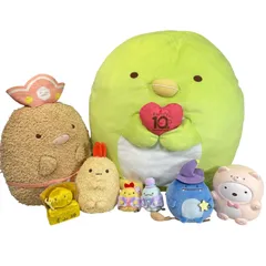 すみっコぐらし ８点 ぬいぐるみ  マスコット まとめて