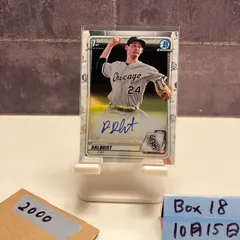 2020 Topps 1st Bowman Chrome Andrew Dalquist 直筆サインカード Chicago White Sox カード