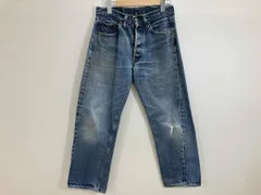 LEVI’S リーバイス 501 60s後期 66モデル デニムパンツ ジーンズ Gパン ヴィンテージデニム 黒字刻印レザーパッチ W30 L29