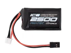 新品 ジーフォース ICE LiPo 7.4V 2500mAh (受信機用 俵型) GFG104 [佐川急便]のサムネイル