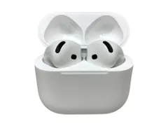 Apple (アップル) AirPods 4 ANC エアポッズ A3059 イヤホン アクティブノイズキャンセリング搭載モデル MXP93J/A ホワイト 家電/091
