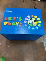 ほぼ未使用 DWE レッツプレイ お道具箱 DVD ガイドブック リモコンあり