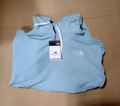 THE NORTH FACE ザノースフェイス ホワイトラベル フードTシャツ スカイブルー 105