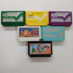 レトロゲーム 6本セット　まとめ売り　ファミコン用ソフト