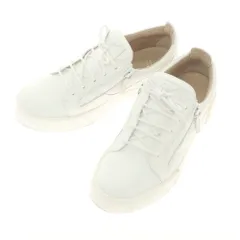 【中古】ジュゼッペザノッティ GIUSEPPE ZANOTTI レザー スニーカー ホワイト【サイズ43】【メンズ】のサムネイル
