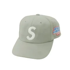 【中古】シュプリーム Supreme 2025年春夏 World Famous S Logo 6-Panel アクリルウール キャップ グレー【サイズ58cm】【メンズ】