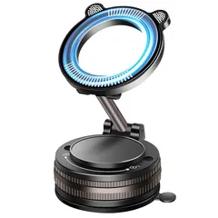 【新品】 スマホホルダー 車 マグネット スマホスタンド 【360°調整可能 真空吸着式 超強力N55磁石】 車載スマホホルダー 車載ホルダー 携帯スタンド mag-safe車載ホルダー 携帯ホルダー次 世代高い安定性 片手操作 車用品 合金素材 iPho 1
