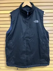 THE NORTH FACE ザノースフェイス メンズ ブラック リバーシブルベスト 양면ベスト 105
