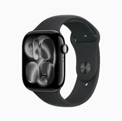 「新品」Apple Watch Series 11 GPS+Cellularモデル 46mm MFC44J/A [ジェットブラック・ブラックスポーツバンド M/L]