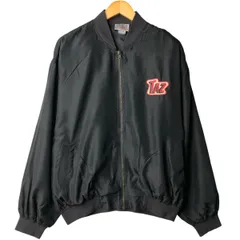 古着 90年代 AMERICAN CHARACTERS LOONEY TUNES ルーニーテューンズ タズマニアンデビル シルクブルゾン メンズM相当/eaa591999