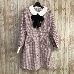 コ　LIZ LISA（リズリサ）　ギンガムワンピース