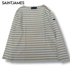 ◻︎【SAINTJAMES】ボーダーボートネックカットソー