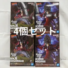 未開封 NARUTO ナルト疾風伝 VIBRATION STARS フィギュア 4個セット 千手柱間 うちはマダラ LFK705  f101