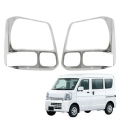 スズキ エブリイ DA17V DA17W ヘッドライトガーニッシュ カバー - メルカリ