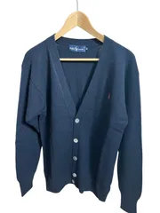 Z1570Ralph Lauren ラルフローレン　カーディガン　ポニー　ネイビー　メンズ　サイズM