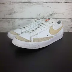 NIKE WMNS BLAZER LOW `77 SNEAKER ブレザー ロー ホワイト 白 ベージュ 24cm DC4769-106 L08502