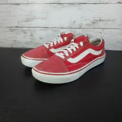 VANS OLD SKOOL DX SNEAKER オールドスクール デラックス レッド 赤 24cm 556436-0003 L08592