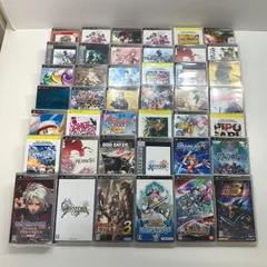 【中古美品】 PlayStation Portable PSP プレイステーション ポータブル ソフト 42本 まとめ ぷよぷよ 太鼓の達人 など 【023-251027-mh-12-fuz】