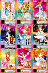 ux244 カード まとめ プリパラ プリチャン プリ☆チャン SR ピュアホワイトセット ロッカー レッドベスト R ホワイトジーパン ブラックローファー ピクニック レッドケープワンピ シューズ