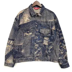 2025年最新】Supreme Archive Denim Jacquard Trucker Jacketの人気
