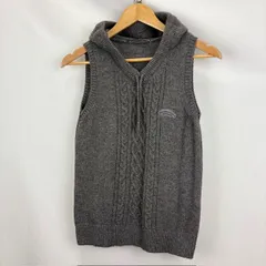 Mademoiselle NONNON ニット フーディ ベスト サイズ38 M 日本製 07102801 02