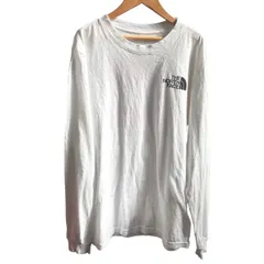 ♪0660 THE NORTH FACE ノースフェイス ロンT 長袖 NF0A4762FN4 サイズSP ホワイト 中古 Tシャツ
