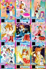 ux245 カード まとめ プリパラ プリチャン ビビッドアルファベット スニーカー R ビビッドラメ スカート パーカー ダンシングマーチ N トップス SR サロペット
