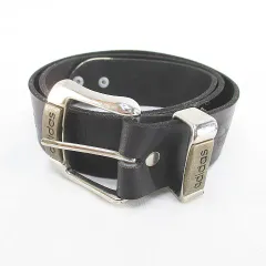 ビンテージ アディダス トレフォイル ビッグバックル 一枚革 レザーベルト ビンテージ アディダス トレフォイル ビッグバックル 一枚革 レザーベルト