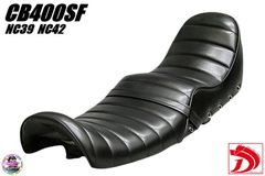 CBX400F 3段シート 変形40cm 新品未使用 白エナメル 青パイピング