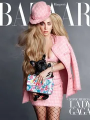レア 希少 極美品 CHANEL シャネル 2014年 ジャケット ツイード グリポア ウール Lady Gaga着用 ピンクのサムネイル